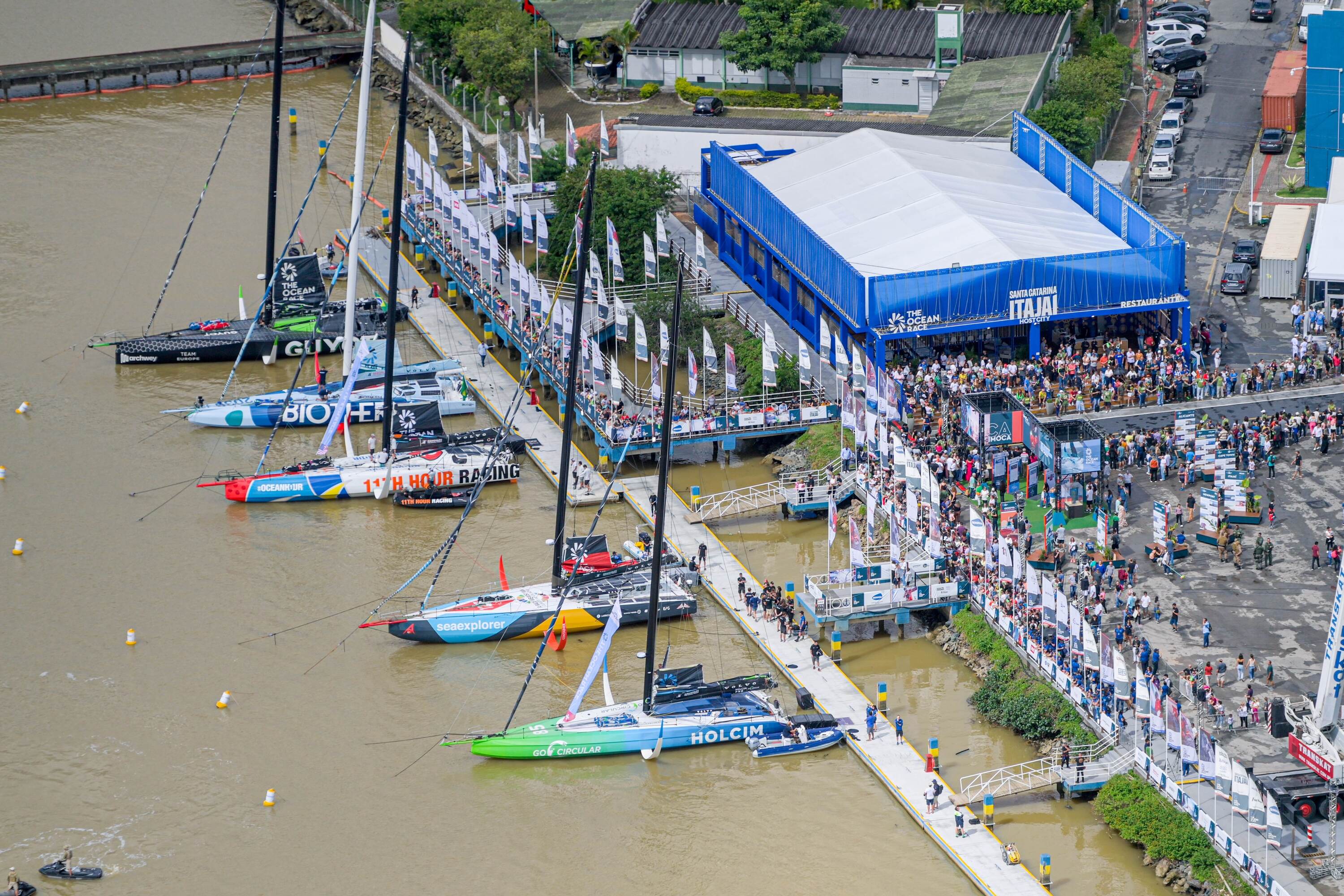 The Ocean Race: etapa termina em Itajaí e veleiros seguem para Newport